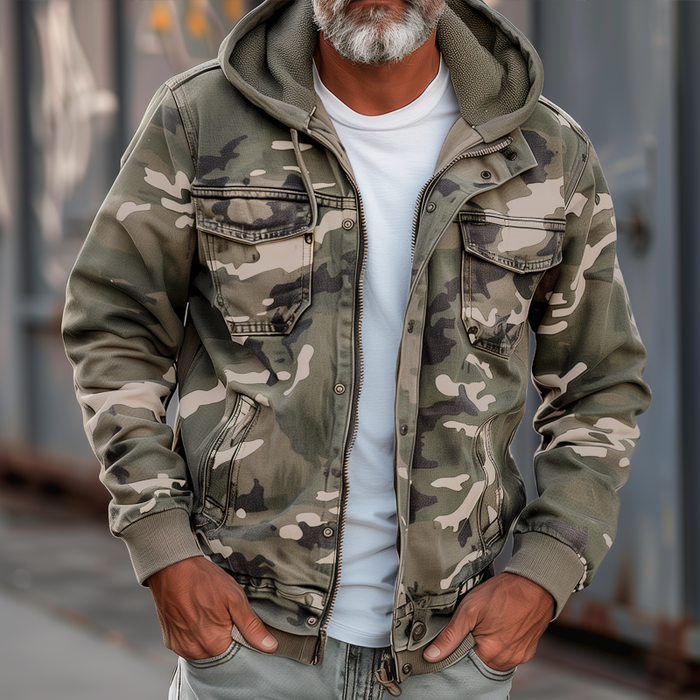 Sami™ | Jakke med camouflage mønster