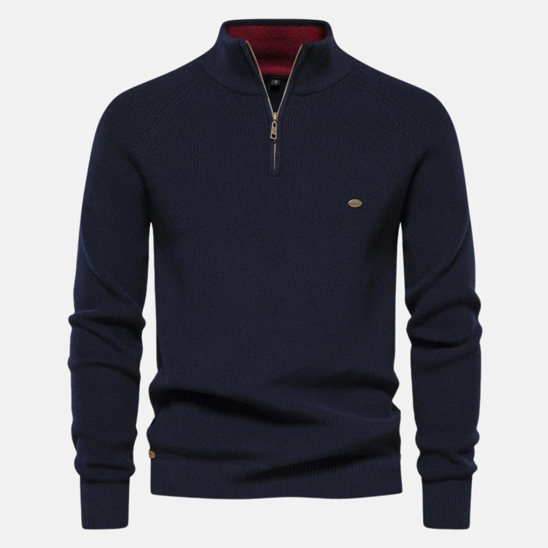 IRVIN HALF-ZIP TRØJE