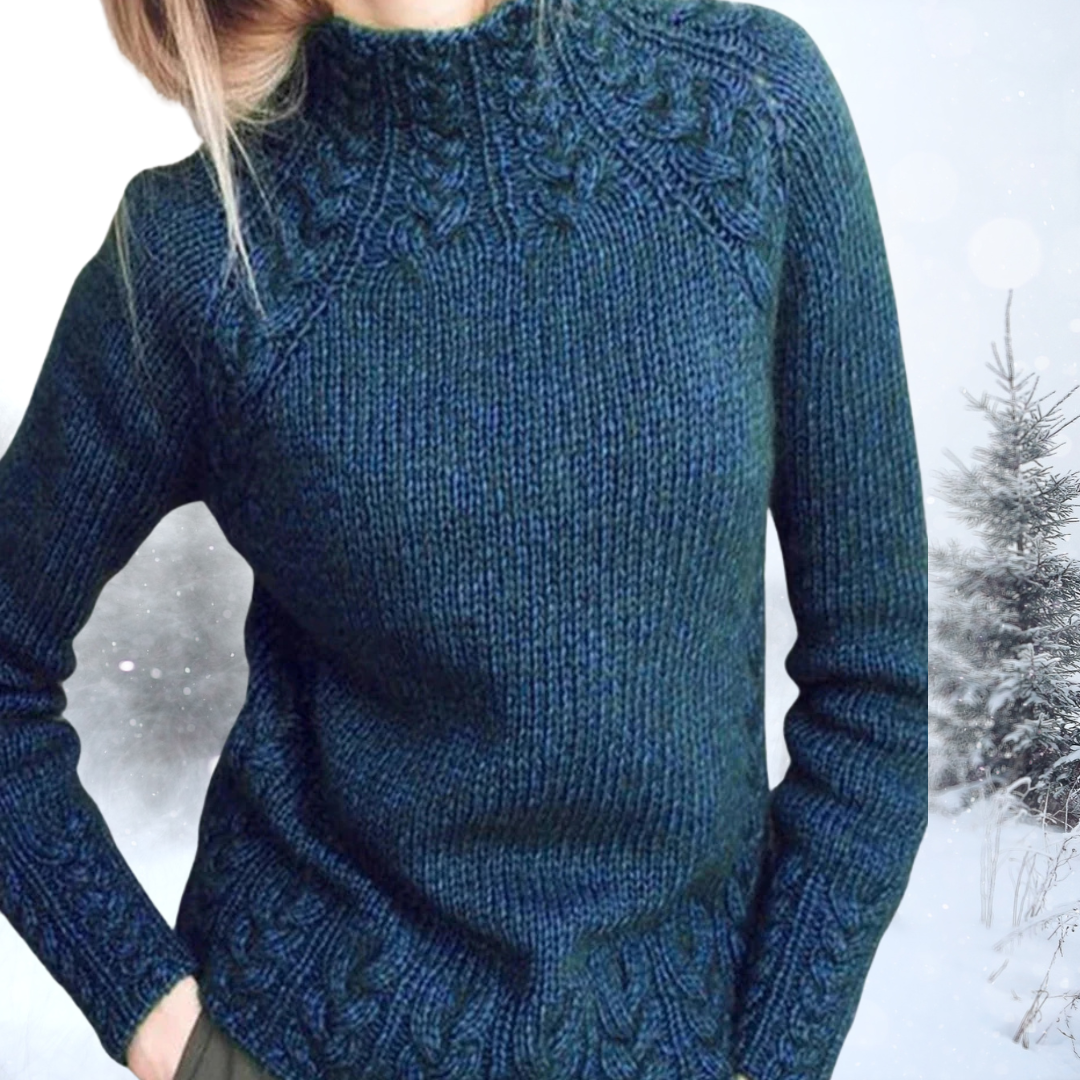 Rossy - Elegant rullekravesweater