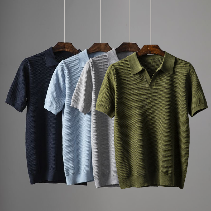 Andre™ | Den elegante kortærmede poloshirt