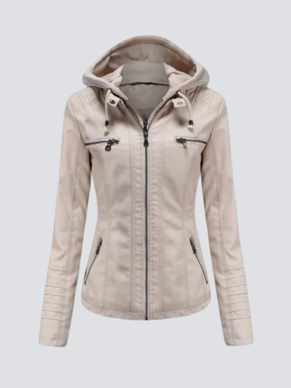 Olaria™ | Bequeme Vegane Lederjacke