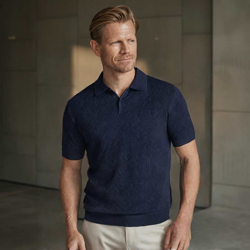 Andre™ | Den elegante kortærmede poloshirt