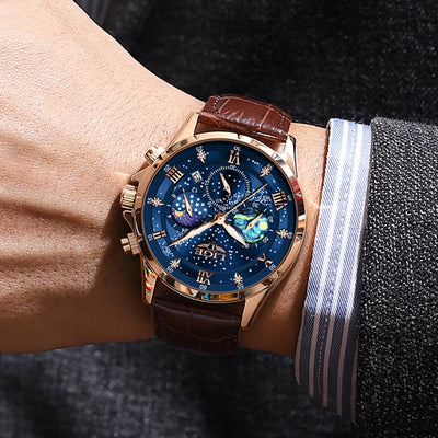 Anders™ - Elegant Moonphase Ur